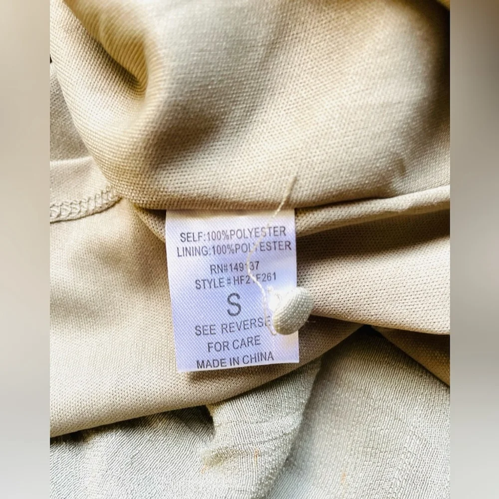 new yaya &co Olive Green Maxi Dress small - Picture 4 of 6